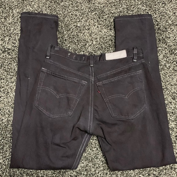 RE/DONE Levi’s Custom Dyed Distressed Jeans 25 - Picture 4 of 14